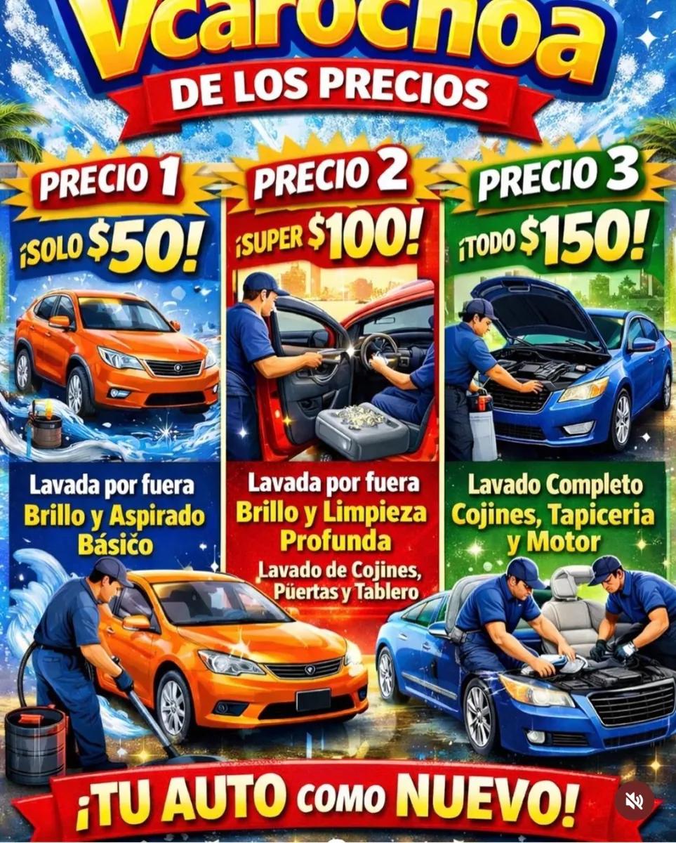 Ver detalles: Vcar Ochoa, Lavado de Autos / Detailing