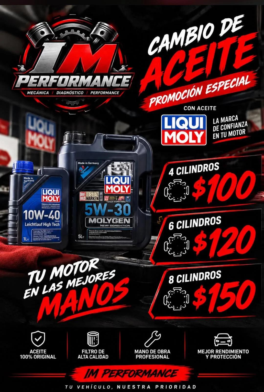 Ver detalles: IM Performance, Mecánico